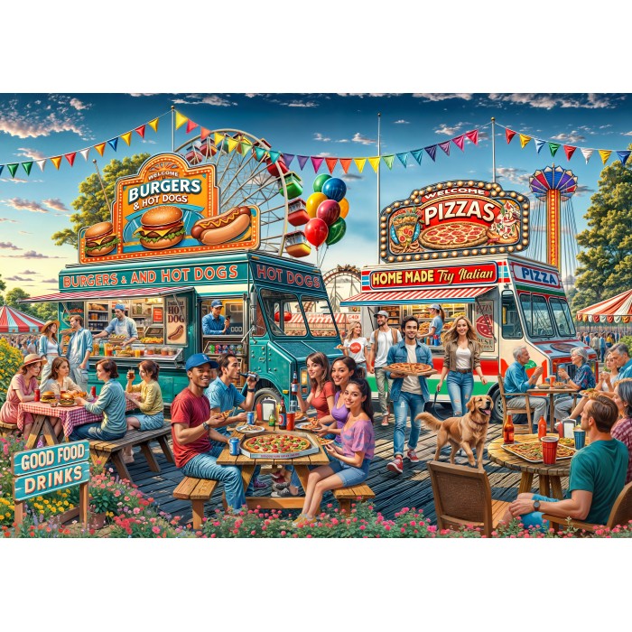 Puzzle Food Truck