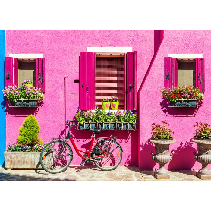 Puzzle Otok Burano - Italija