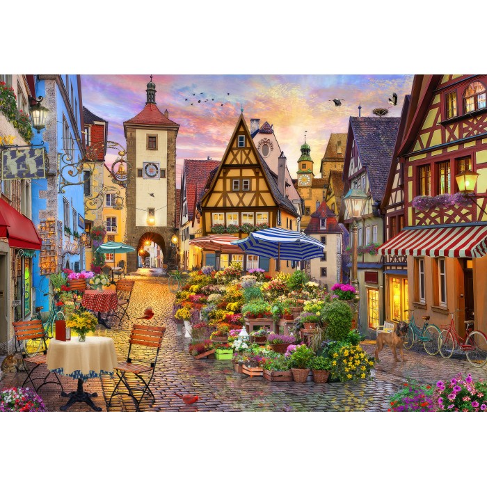 Puzzle Bavarsko selo