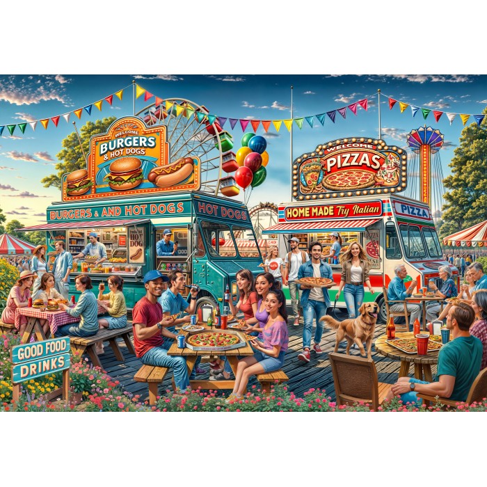 Puzzle Food Truck