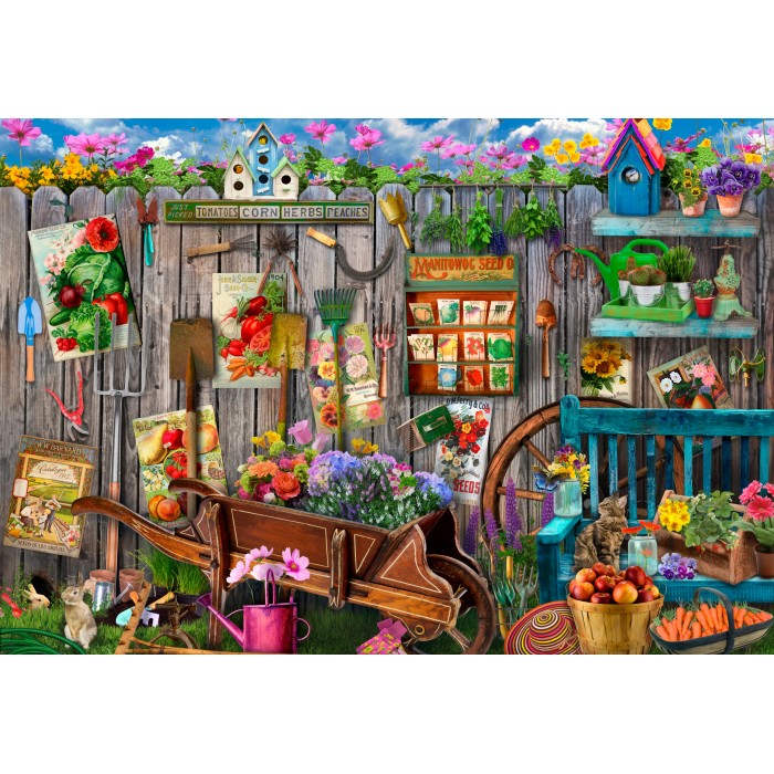 Puzzle Vrtna ograda