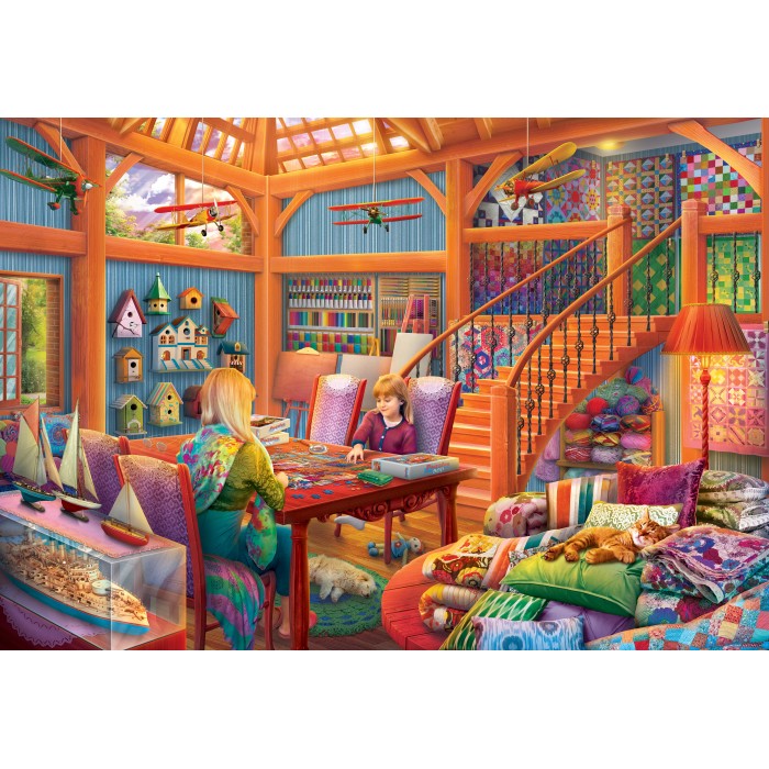 Puzzle Hobi soba