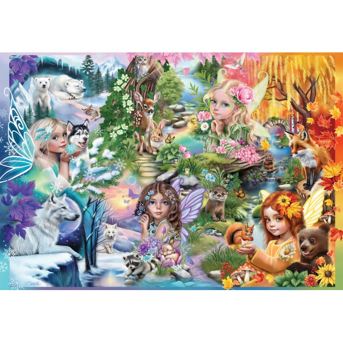 Puzzle Vilinska godišnja doba