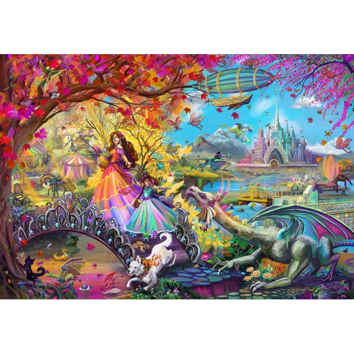 Puzzle Jesenja svečanost u dvorcu