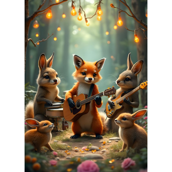 Puzzle Šumski koncert