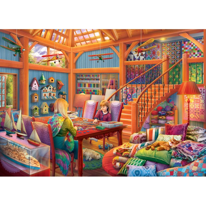 Puzzle Hobi soba