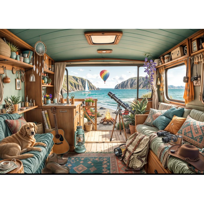 Puzzle Kamping obala