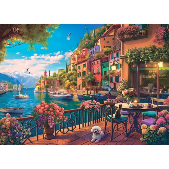 Puzzle Jezero Como