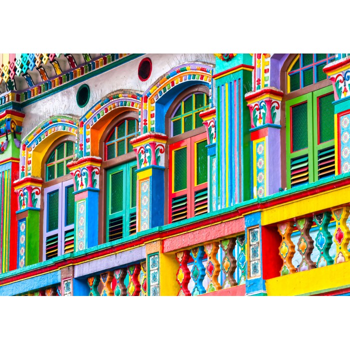 Puzzle Šarena fasada, Singapur