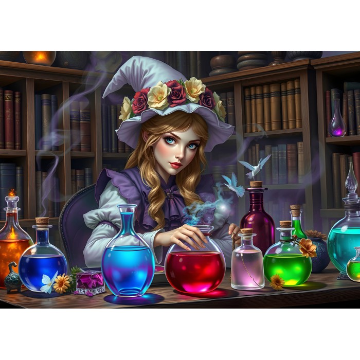 Puzzle Vila od čarobnih napitaka