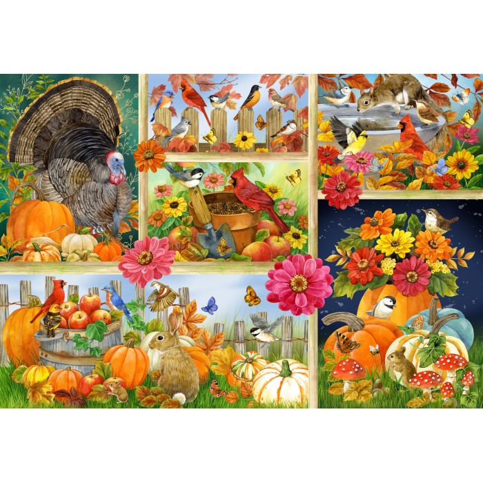 Puzzle Boje jeseni
