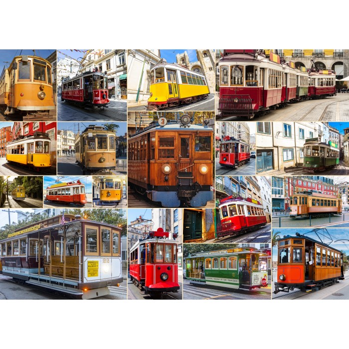 Puzzle Tramvajem oko svijeta