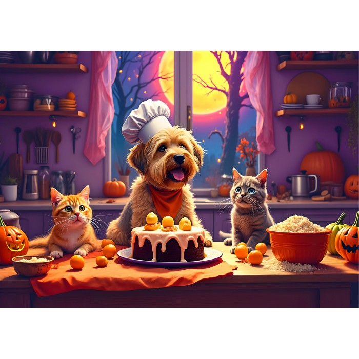 Puzzle Pečenje za Halloween