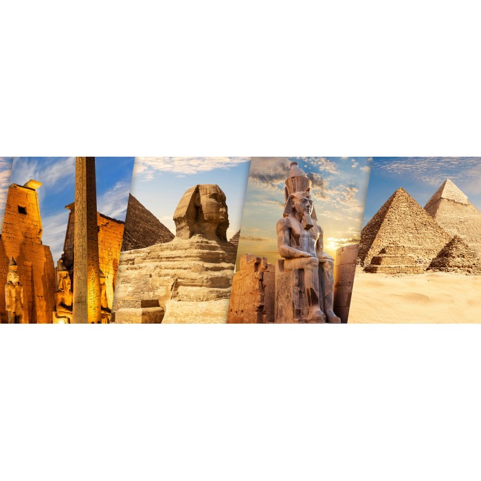 Puzzle Otkrijte Egipat - Luksor i Gizeh