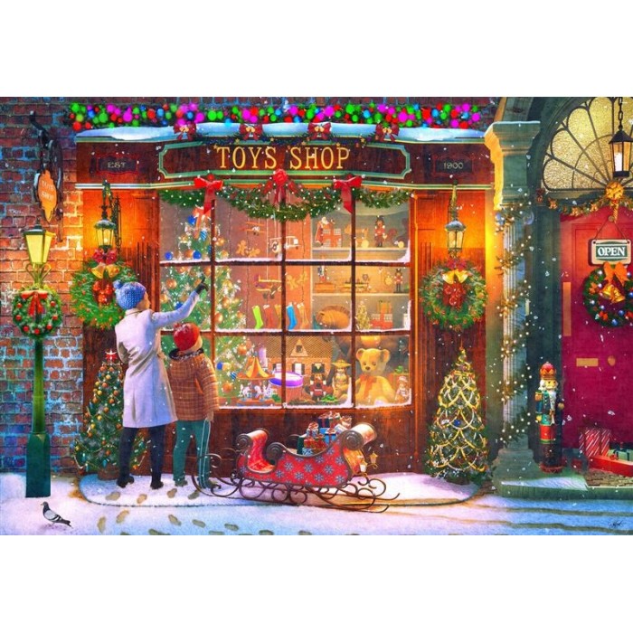 Puzzle Stara prodavnica igračaka