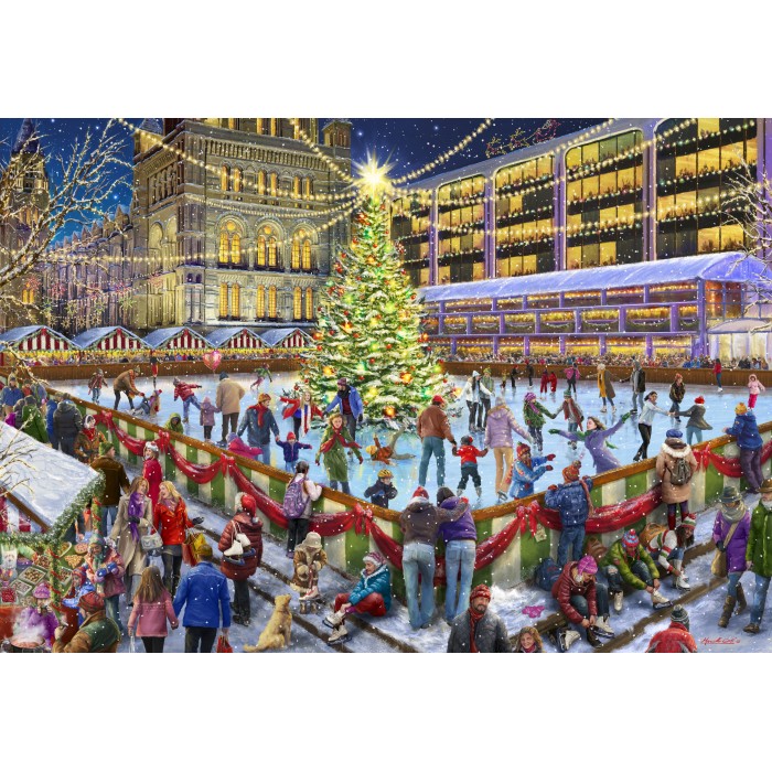 Puzzle Božićno klizanje