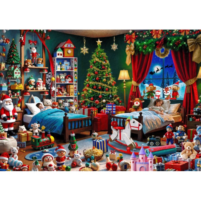 Puzzle Božićna dostava