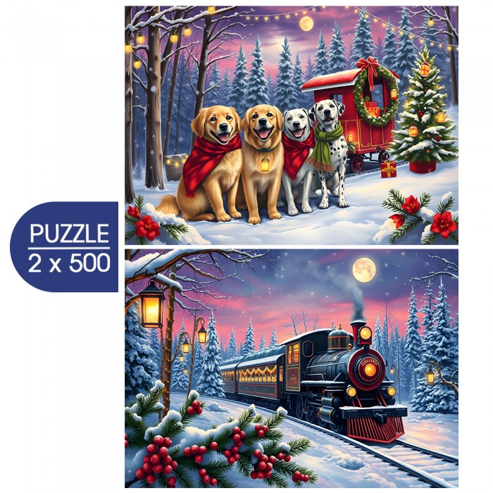 2 puzzle - Christmas is Coming