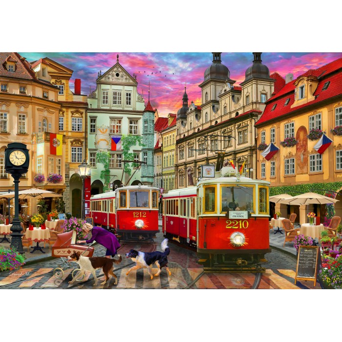Puzzle Prague Trolley's