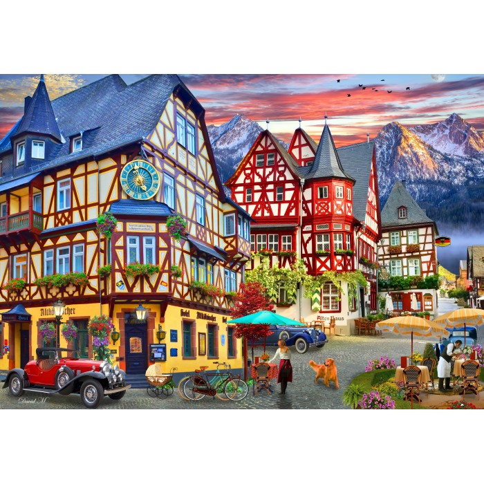 Puzzle Bacharach, Rhine Valley