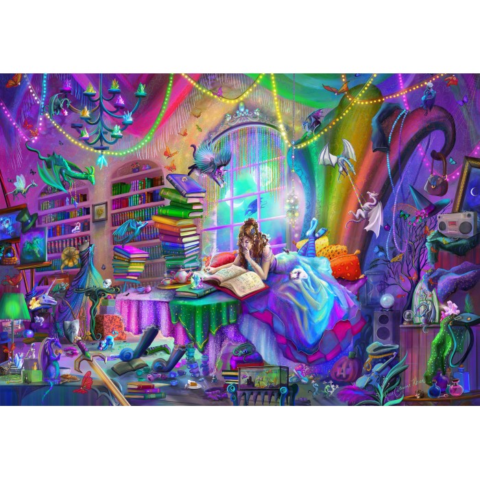 Puzzle Studija magije duge