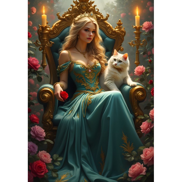 Puzzle Kraljica ruža