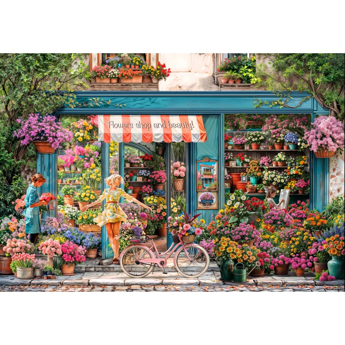 Puzzle Kod cvjećara