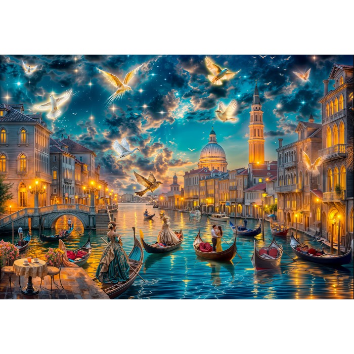 Puzzle Čarobno putovanje u Veneciju