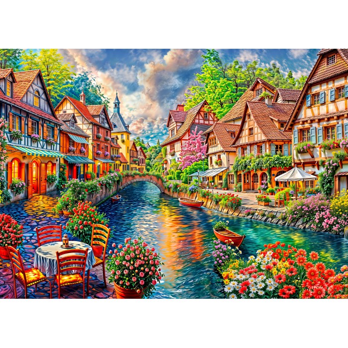 Puzzle Šetnja uz kanal