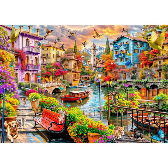 Puzzle Selo na kanalu