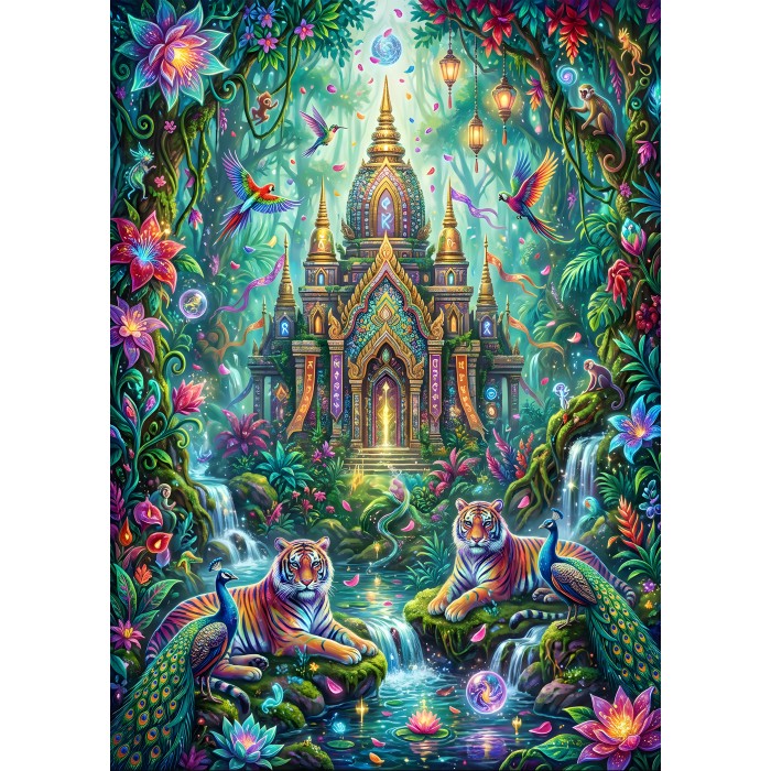 Puzzle Rezervat tigrova