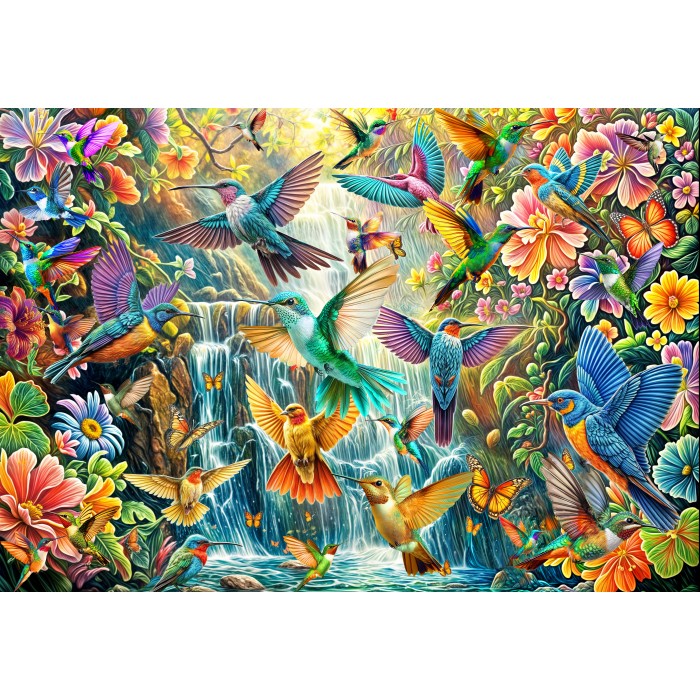 Puzzle Kolibri u letu