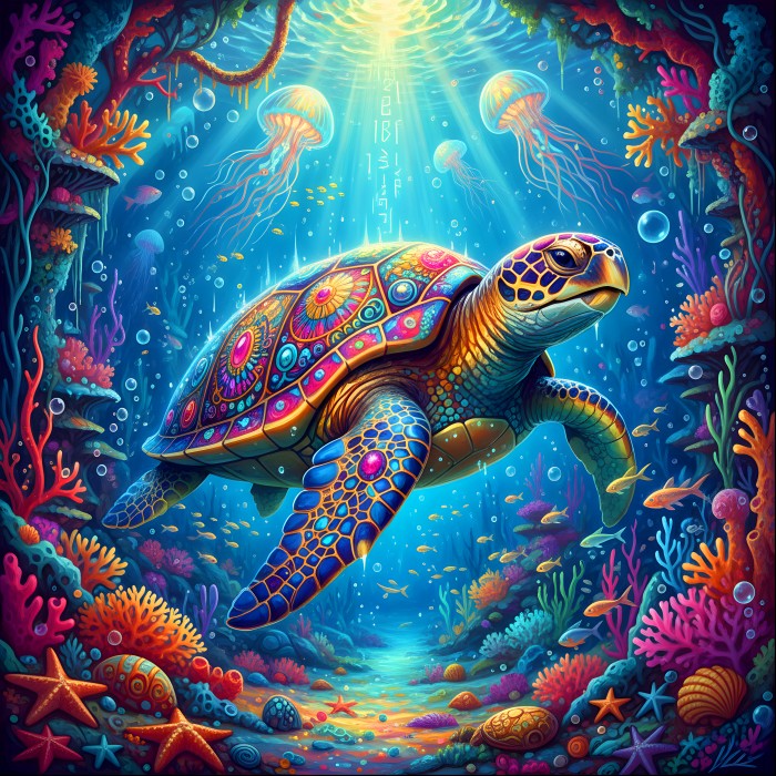 Puzzle Morska kornjača