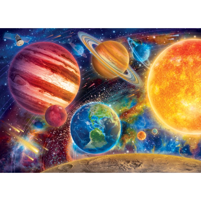 Puzzle Zadivljujući Sunčev sistem