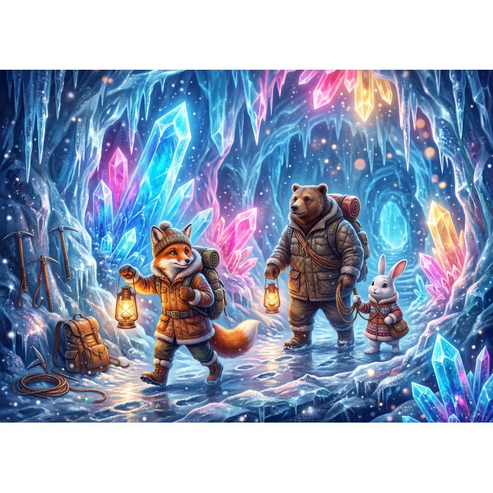 Puzzle Pećina ledenih kristala