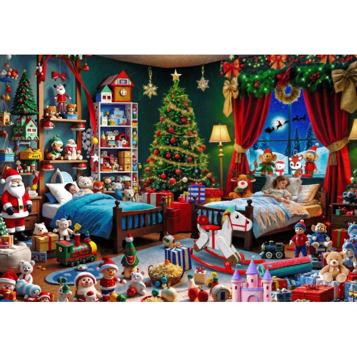 Puzzle Božićna dostava