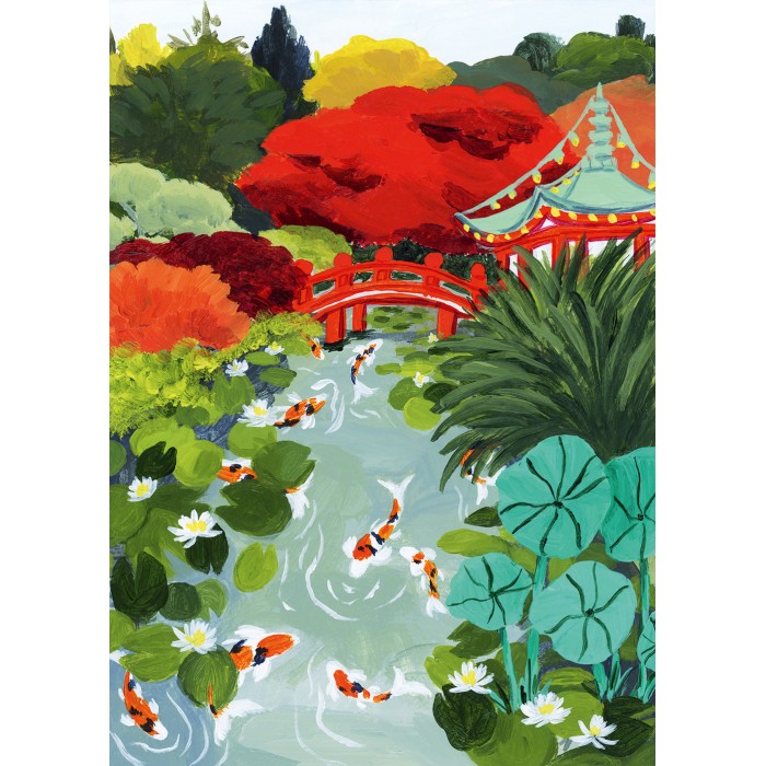 Puzzle Japanski vrt