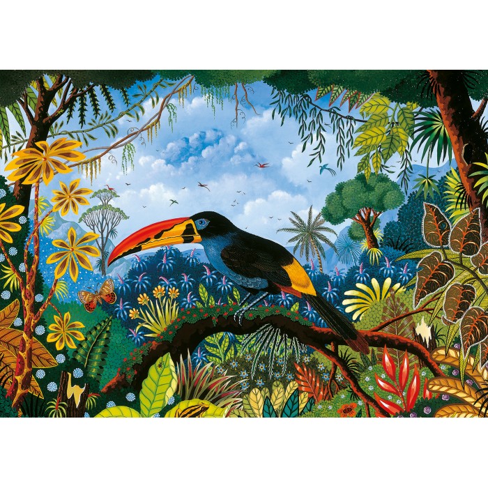 Puzzle Plavi tukan
