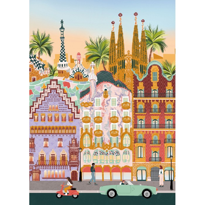 Puzzle Barcelona