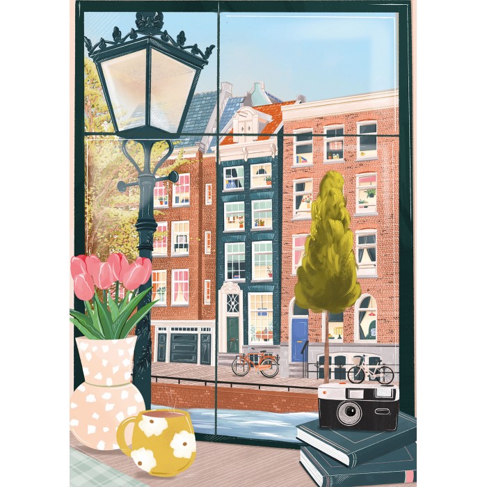 Puzzle Amsterdam iz kafića