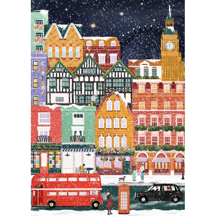Puzzle London za Božić