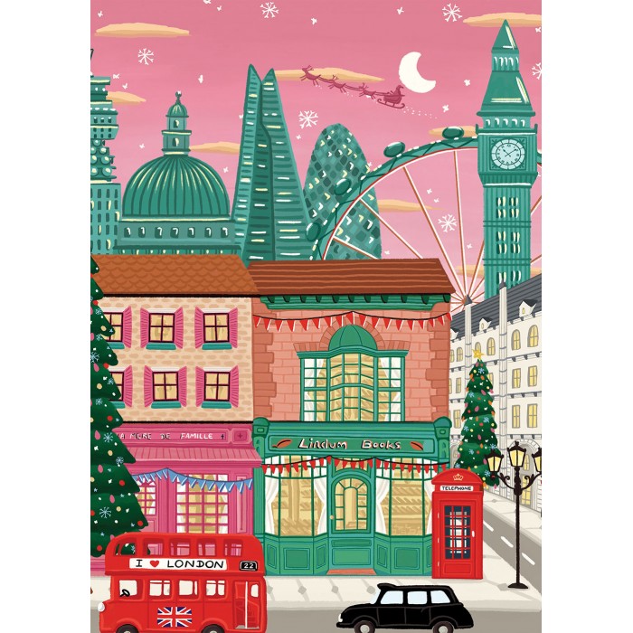 Puzzle Božić u Londonu