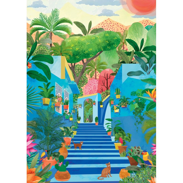 Puzzle Plavi raj