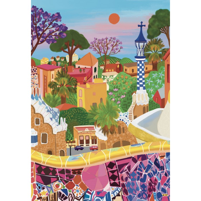 Puzzle Park Güell