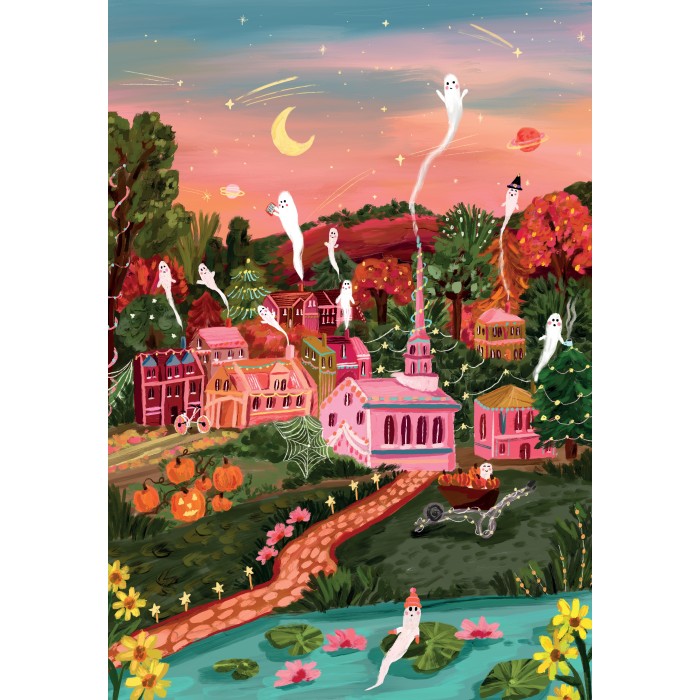 Puzzle Grad Noći vještica