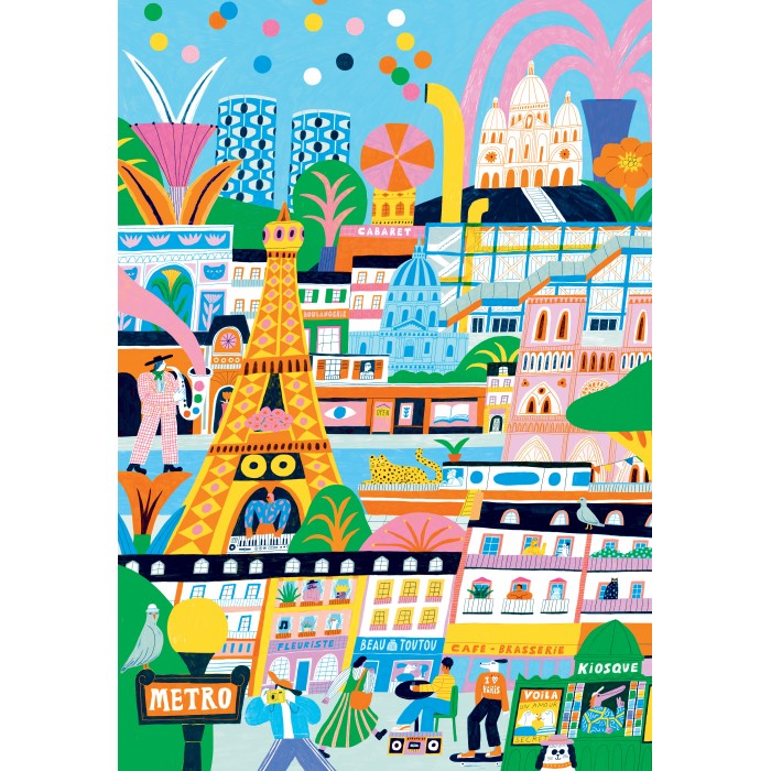 Puzzle Paris est Magique