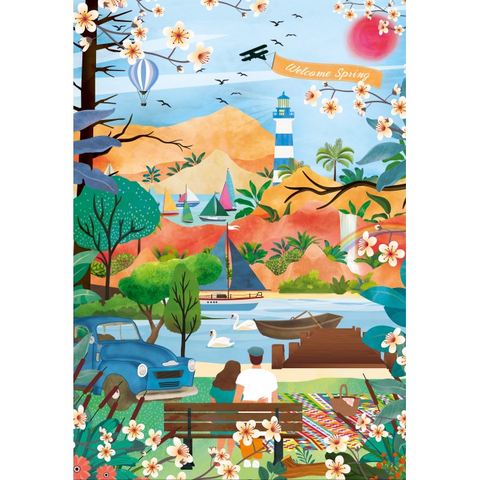 Puzzle Zdravo, proljeće