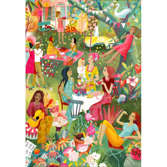 Puzzle Velika ljetna vrtna zabava
