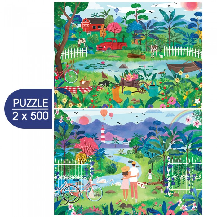 2 puzzle - Oda proljeću