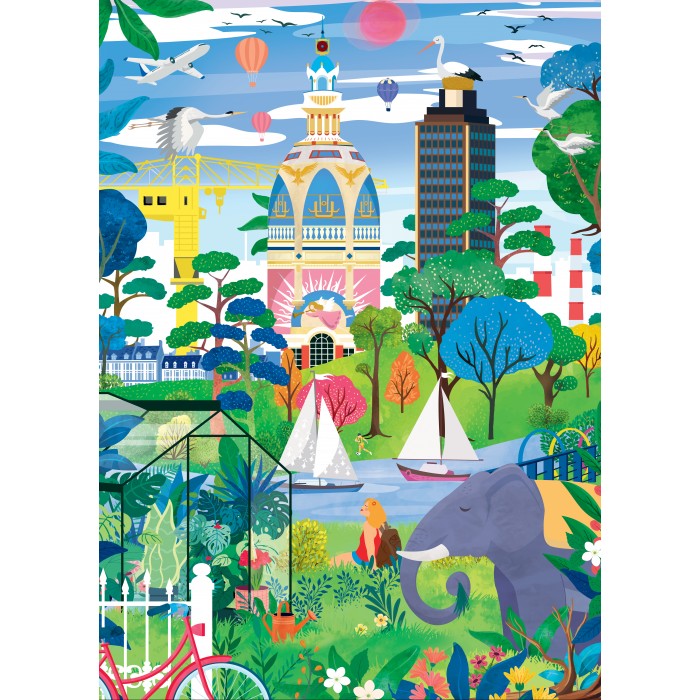 Puzzle Fantastični Nantes